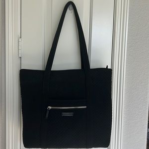 Large Vera Bradley black purse/computer bag
